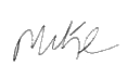 Signature from Qlik CEO Mike Capone